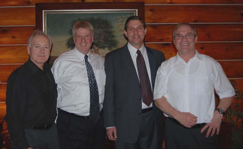 Friends Across Class Lines:  Bill Younger, Rich Irwin, Dave Posocco, John Jaindl